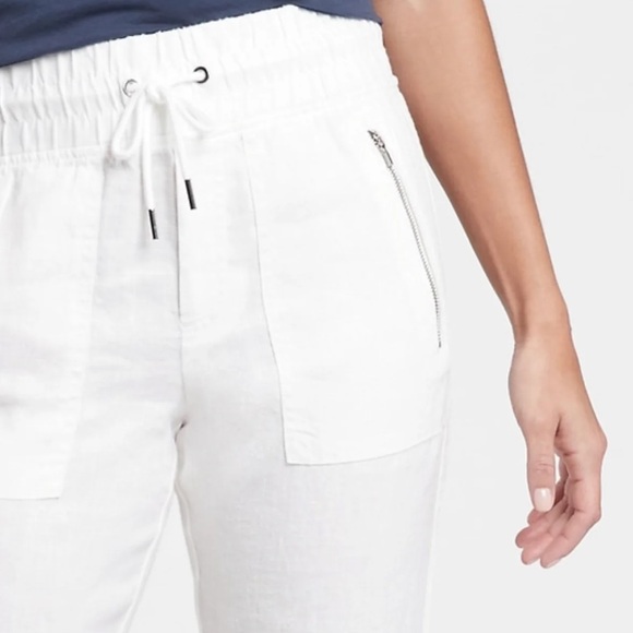 ATHLETA Cabo linen jogger white - Picture 3 of 10